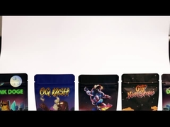 Tabakverpackungstasche für Haustiere Aluminierte Kompositfeuchtigkeitsdichte Reißverschlussbeutel