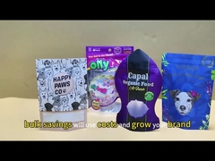 Selbstverschließende, langlebige, mit Zip-Lock verschlossene Lebensmittel-Plastiktüten