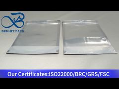 Klare Aluminiumfolien-Standbodenbeutel