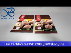 Stehbeutel mit Reißverschluss für Rindfleischbällchen