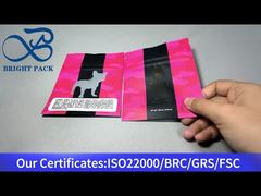 Cannabis-Standbodenbeutel mit Reißverschluss und Klarsichtfenster