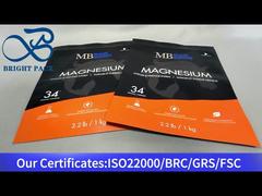 Matte Stehtasche mit Reißverschluss