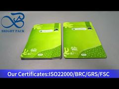 Grüne Reißverschlusstasche mit flachem Boden