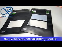 Standbeutel mit Druckverschluss und klarem Fenster