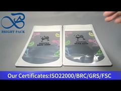 Standbeutel mit Druckverschluss und klarem Fenster