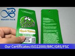 kleine grüne Plastiktüte