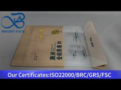 Flachbodenbeutel für Haferflocken