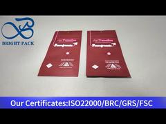 Rote kleine, kindersichere Tasche nach Maß