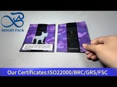 Kleine chinesische kindersichere Tasche mit klarem Fenster