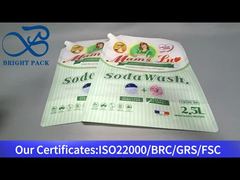 Standbeutel mit Ausguss für Waschmittel 2,5 l