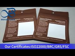 Braune, kleine, kindersichere Mylar-Beutel, 12 g