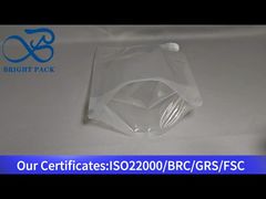 transparente, individuelle Ausgussbeutel