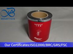 Lebensmittelgeeignete rote Aluminiumfolien-Rollenfolie