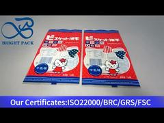 Lebensmittelverpackungsbeutel mit Klarsichtfenster für Keks 130g