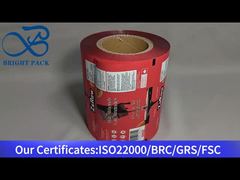 rote Aluminiumfolien-Rollenfolie für Schokolade