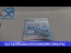 Blaue Waschmittelkapseln Stand-up-Tasche