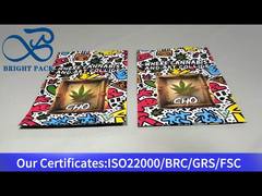 Berührungsfilm farbenfrohe kinderfeste Reißverschlussbeutel