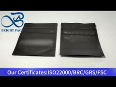 Schwarzer kleiner, mattierter, kindersicherer Taschenverteiler