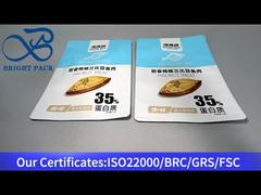 blaue Aluminium-Kunststoff-Tüte für Fischverpackung