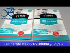 Maßgeschneiderte wiederverschließbare Plastiktüte für Zahnseidengeräte