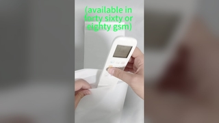 40G Frosted Glassine Papiertüten mit individuellem Logodruck für Bekleidung Verpackung