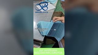 Individuell bedruckte, lebensmittelechte Kunststoff-Reißverschlusstaschen im Großhandel aus einer chinesischen Fabrik