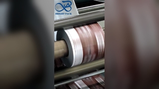 Lebensmitteltaugliche laminierte Rollfolie mit hoher Barriere für Industrieverpackungen