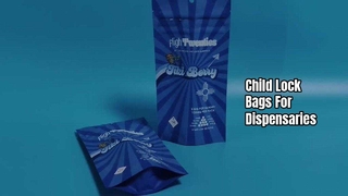 Cannabis-Kinderverschlussbeutel, US-patentierter Großhandel für den Bedarf von Apotheken in der EU/USA