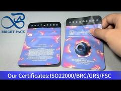 In den USA patentierte, maßgeschneiderte, kindersichere Druckverschlussbeutel