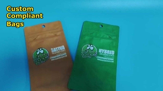 Großhändler für individuell bedruckte, kindersichere Beutel, US-/EU-konform für Cannabismarken