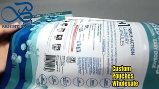 Benutzerdefinierter Druck-Standbodenbeutel im Großhandel