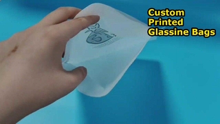 China-Fabrik anpassbarer Druck von Pergamin-Papiertüten im Großhandel