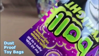 Robuste Aluminium-Plastiktüten zur Aufbewahrung von Spielzeug und zur staubdichten Verpackung von Kinderprodukten