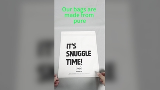 40g-Kleiderversandtasche aus reinem Pergaminpapier mit selbstklebendem Klebestreifen und vollständig recycelbarer Verpackung