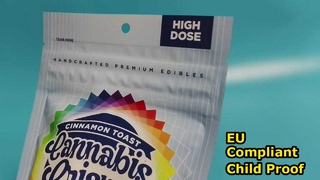 Kindersichere Verpackung, US-zertifizierte Großpackung für Cannabis-Apotheken und -Marken in der EU