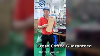 Achtseitig versiegelnde Beutel mit flachem Boden, robuste Verpackung in Lebensmittelqualität