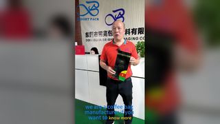 Luftdichtes Ventil für Kaffeebeutel mit flachem Boden für die Lagerung frisch gerösteter Bohnen