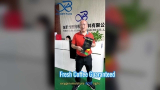 Acht Seiten versiegeltes Kaffeebeutelventil, luftdichte Lagerung frischer gerösteter Bohnen