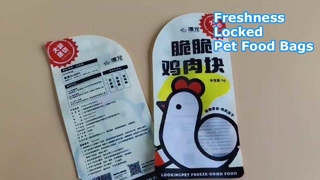 Beutel für gefriergetrocknetes Haustierfutter mit Sauerstoffbarriere für Frische und Großlieferung im Großhandel