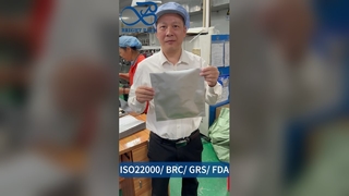 Vakuumbeutel aus reiner Aluminiumfolie in Lebensmittelqualität, auslaufsichere Frischekonservierung