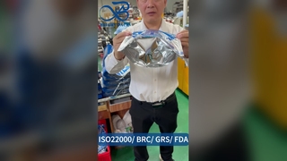 Stand-Up-Reißverschlussbeutel mit Seitenfalte, luftdicht, B2B-Großhandel, kundenspezifisch, lebensmittelecht