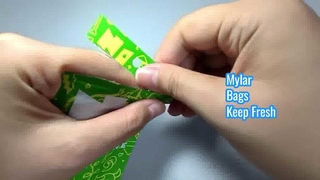 Wiederverschließbare Mylar Ziplock-Taschen