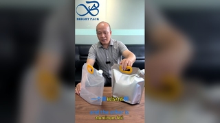 Auslaufsicherer, luftdichter Beutel für Flüssigkeiten in Lebensmittelqualität