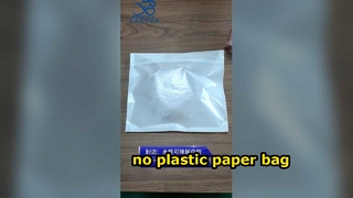 Keine Plastikpapiertüte, umweltfreundlich, kompostierbarer Bekleidungsverpackungsbeutel