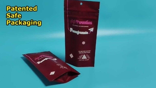 Kindersichere Verpackung, US-patentierte Großpackung für globale Cannabismarken