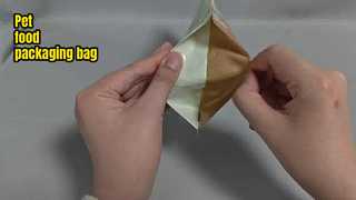 Verpackentasche der Nahrung für Haustiere