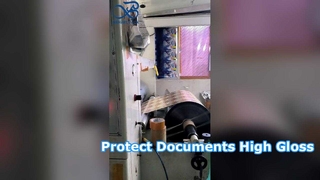 Laminiermaterial Hochglänzende thermische Laminierfolie für den Einsatz im Büro und in der Schule