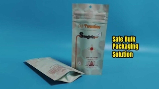 Cannabis-Mylar-Beutel, US-zertifizierte kindersichere Großpackung für Apotheken