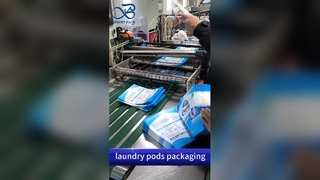 Plastiktüte für Wäschekapseln: Kindersichere, auslaufsichere, individuell bedruckte B2B-Sicherheitsbeutel