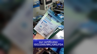 Von der FDA zugelassene OPP+CPP-Plastiktüte für Zahnseiden: Sanitärer B2B-Großhandel für Klinikbedarf